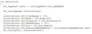 Initialisierungsstruktur und Aufruf der Initialisierungsfunktion